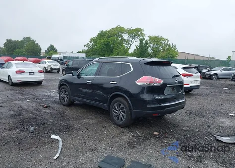 2016 Nissan Rogue Sl из США, поврежденный, VIN 5N1AT2MV0GC783676